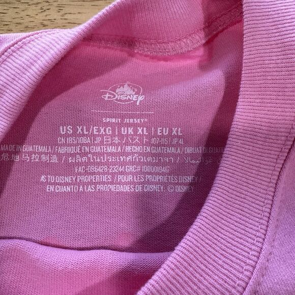 Disneyland Disney Eats Donut Sprinkles Treats Snacks Spirit Jersey Pink XL NWT - Picture 7 of 12